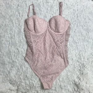 Victoria’s Secret Bustier Bodysuit Lingerie